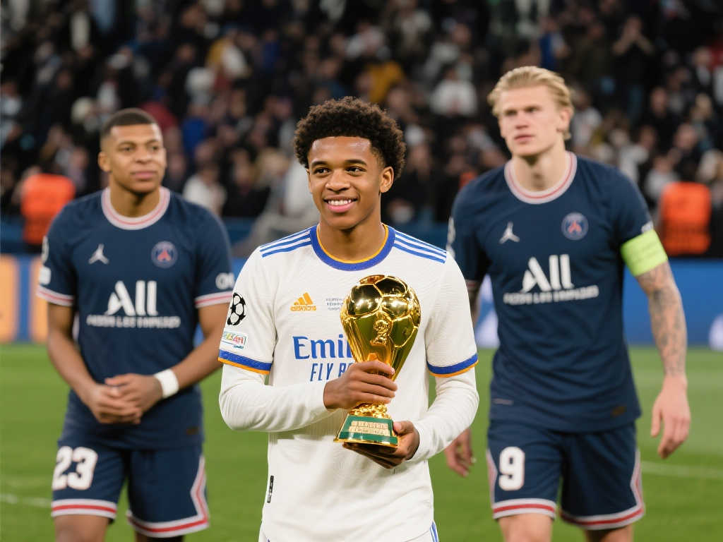 2024金球奖风向标：贝林厄姆超越姆巴佩与哈兰德领跑榜单